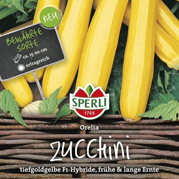 Zucchini Orelia, F1 Bild 1